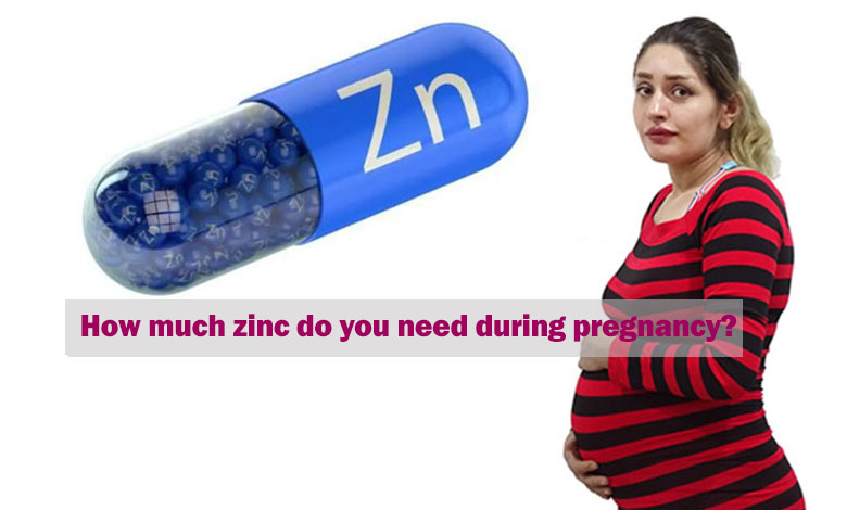 How much zinc do you need during pregnancy?