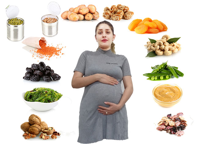 Food rich in potassium for pregnant women