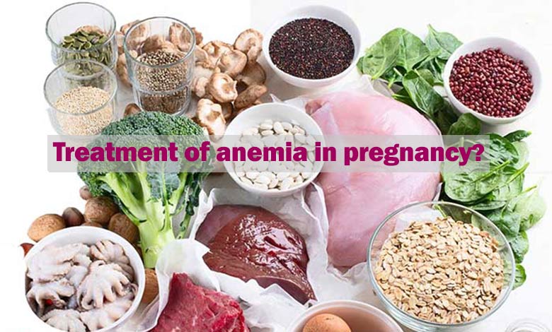 Treatment of anemia in pregnancy