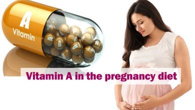 Vitamin A in the pregnancy diet