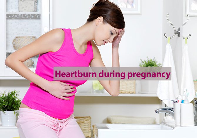 Indigestion and heartburn in pregnancy
