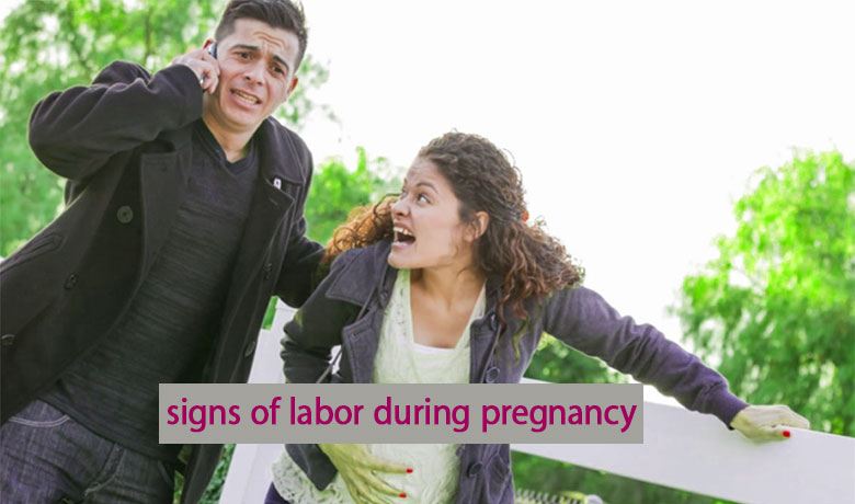signs of labor during pregnancy