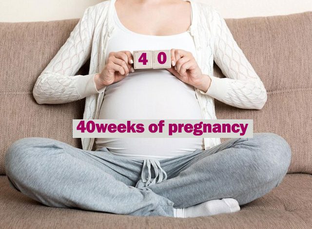 40 weeks of pregnancy: symptoms, tips and other things